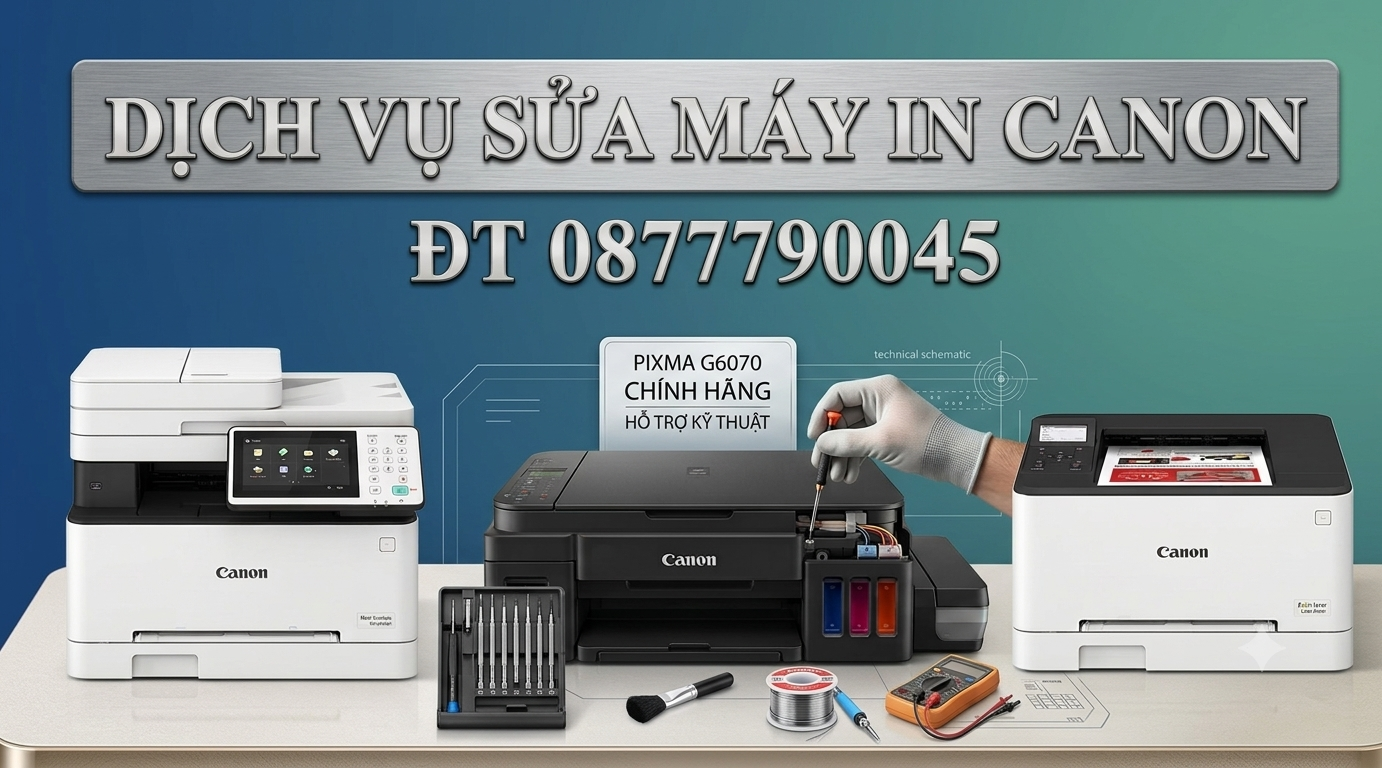 sửa máy in canon tphcm