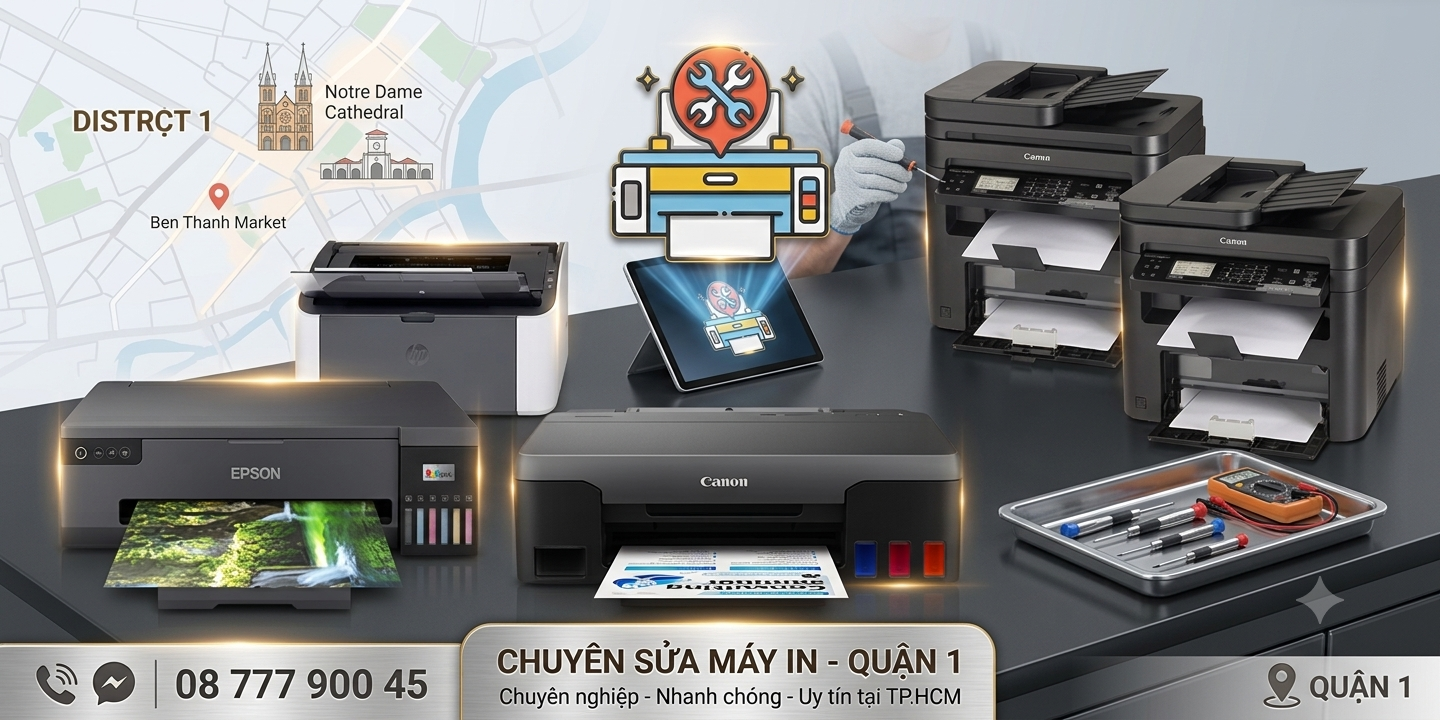 sửa máy in quận 1