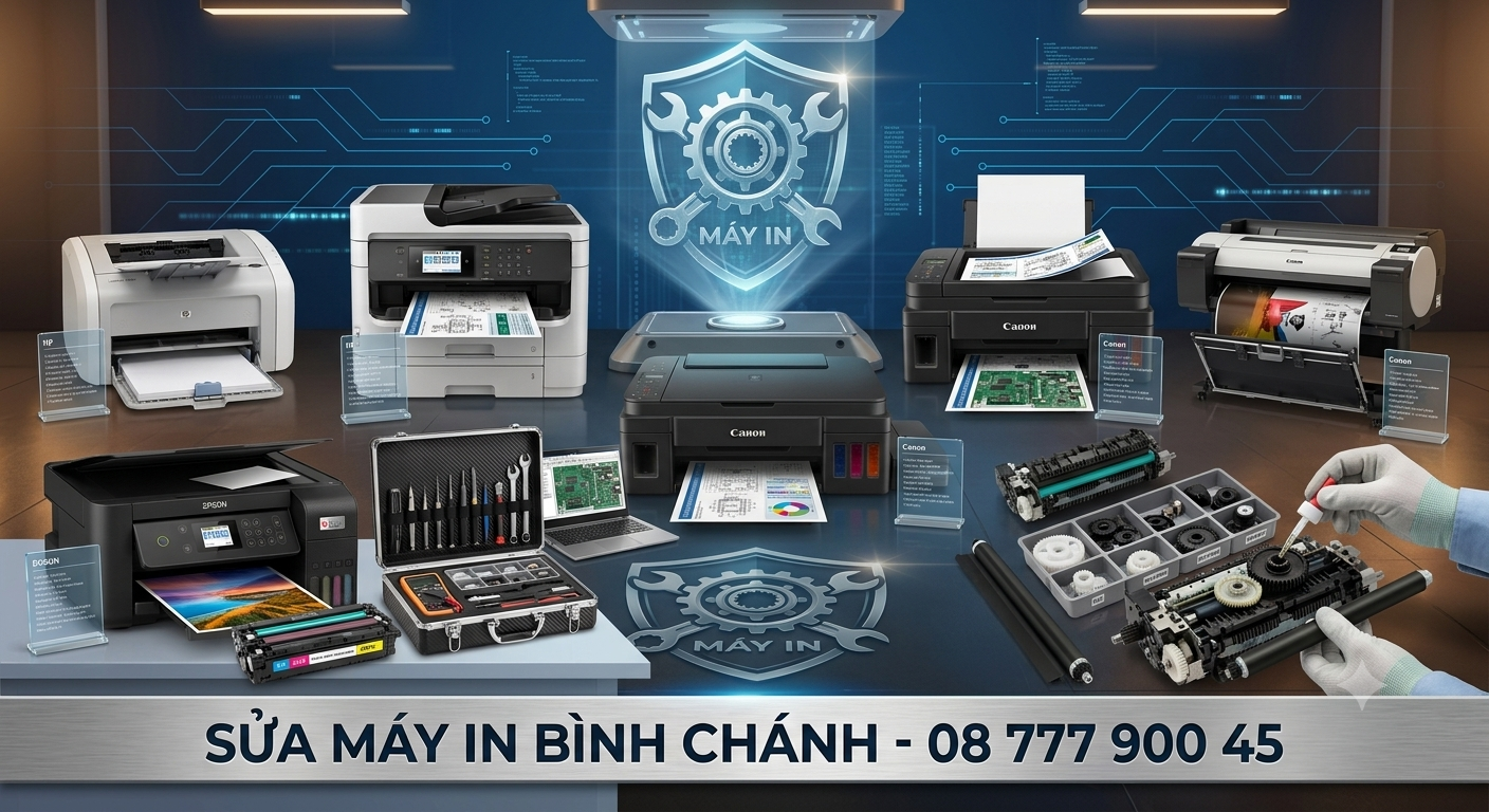 sửa máy in bình chánh tphcm