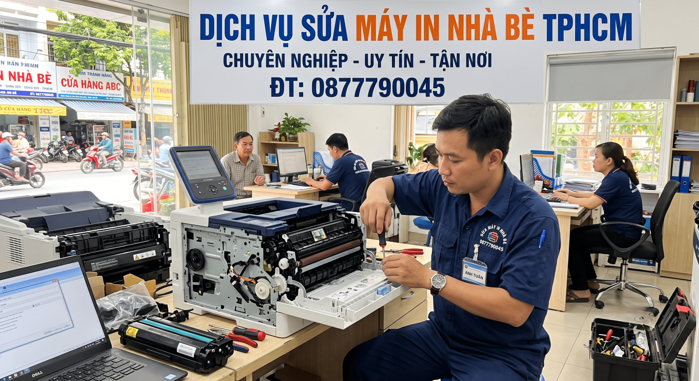 sửa máy in nhà bè
