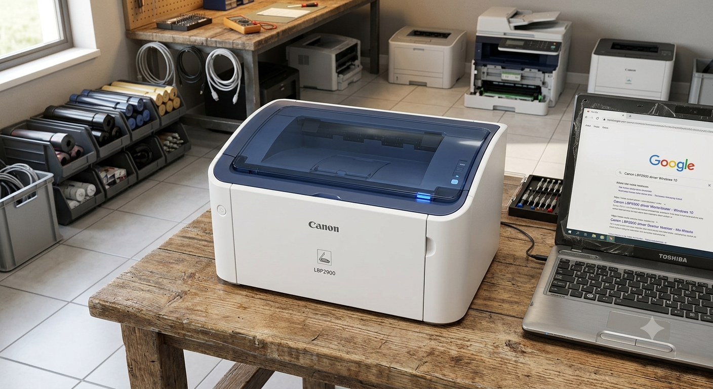 Cài Đặt Máy In Canon LBP 2900 Cho Windows 10/11