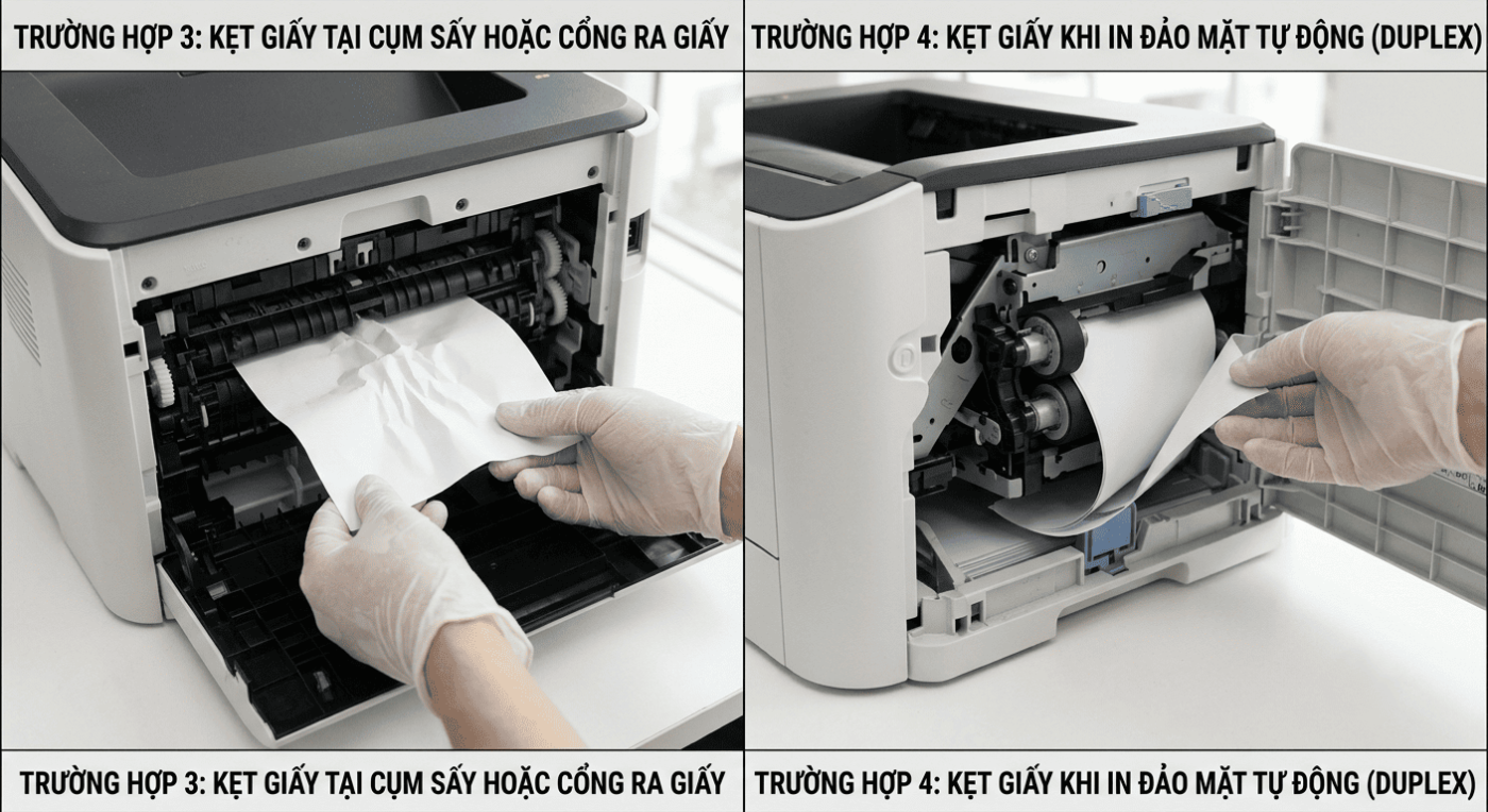 máy in canon lbp 6230dw kẹt giấy