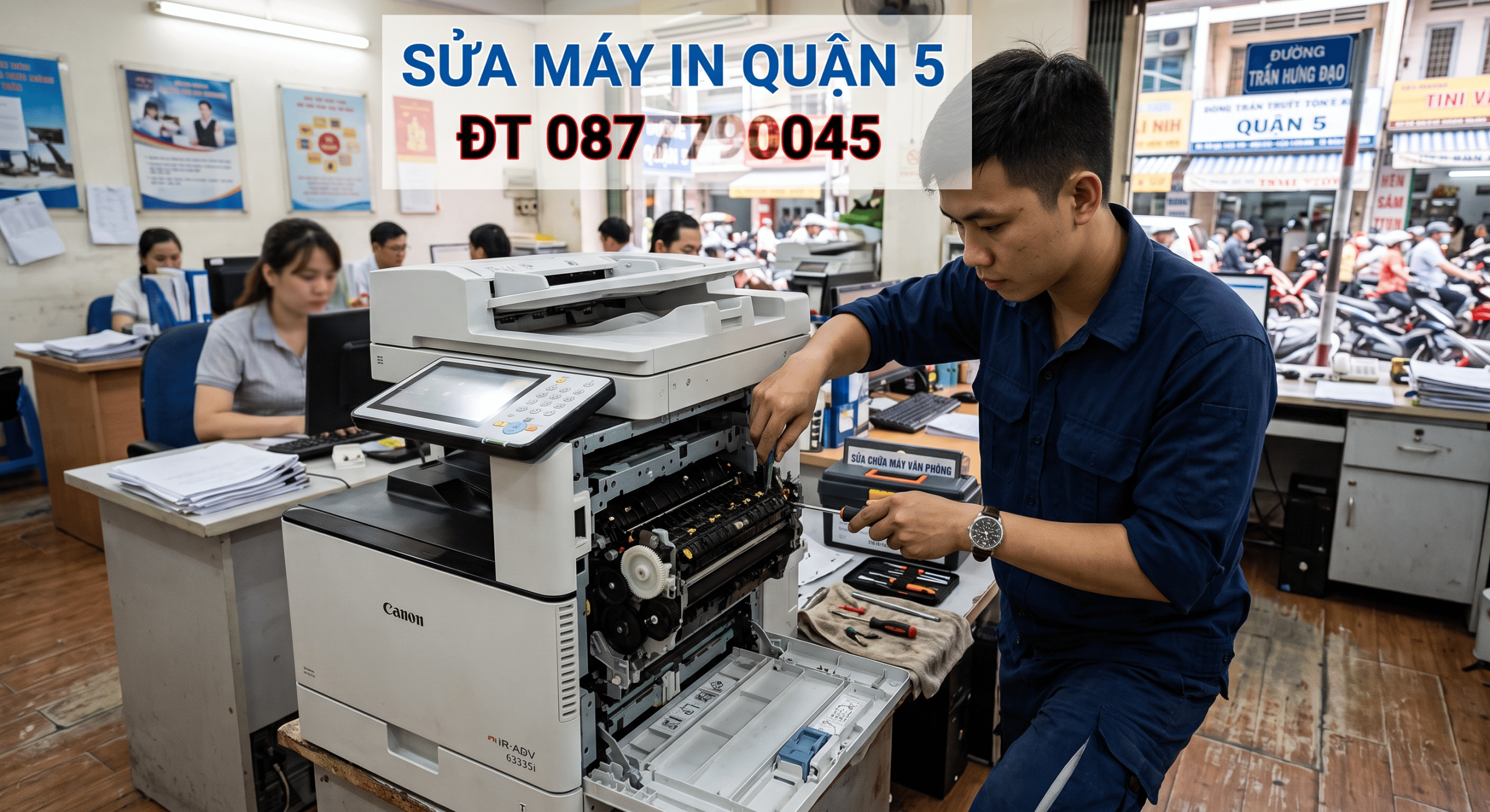 sửa máy in quận 5