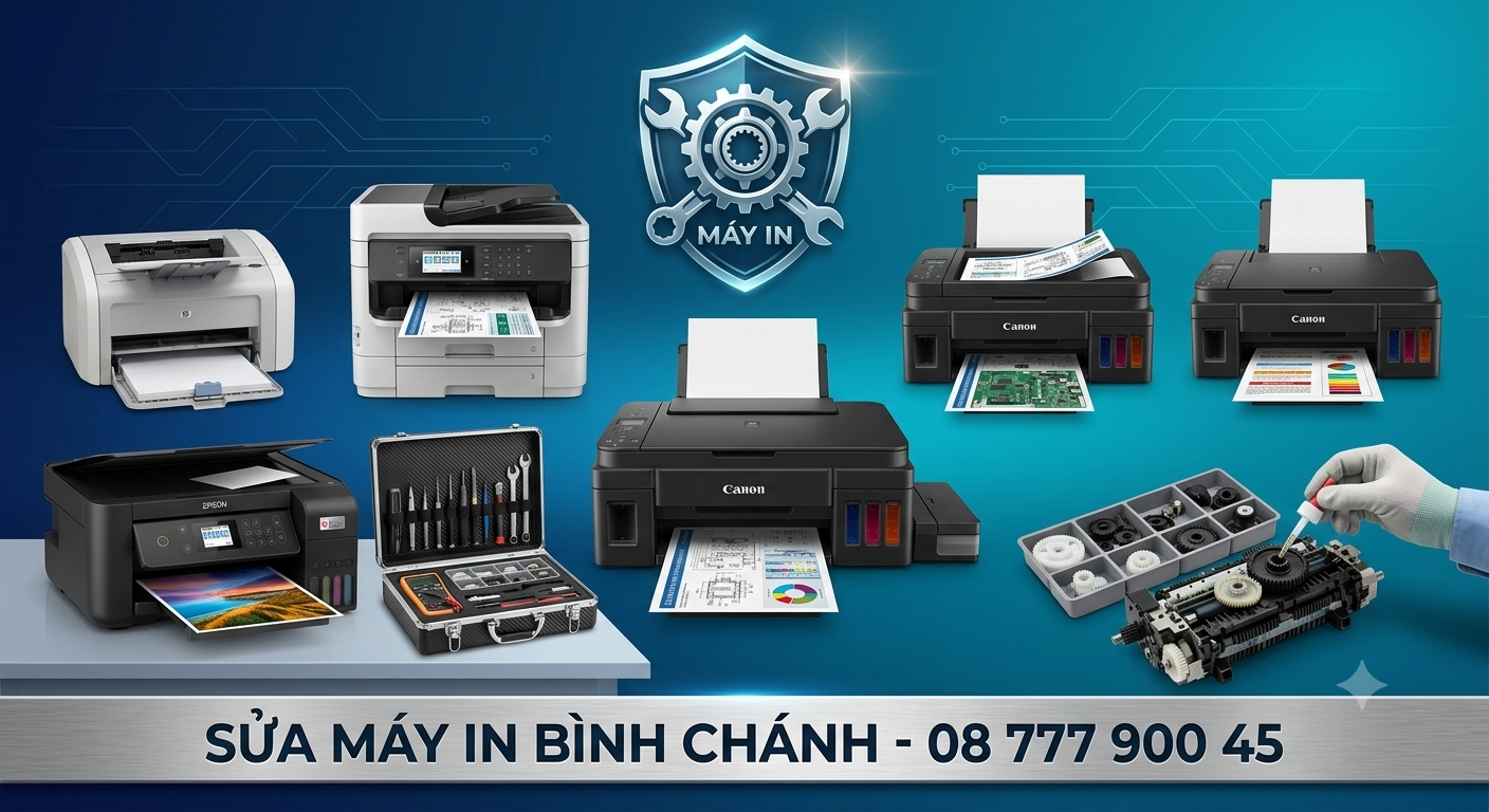 sửa máy in bình chánh