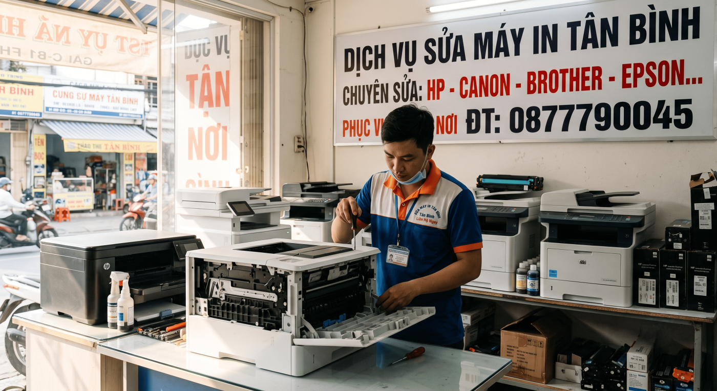sửa máy in quận tân bình