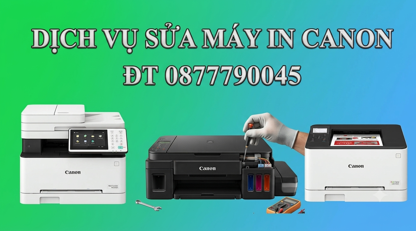 sửa máy in canon